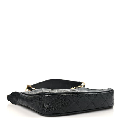 Chanel Caviar Quilted Timeless CC Shoulder Bag Black 4 of 13