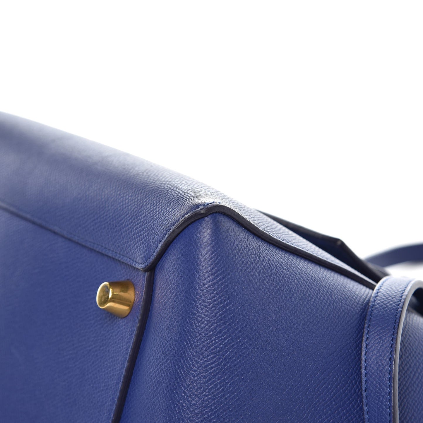 Grained Calfskin Mini Belt Bag Indigo