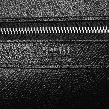 Celine Grained Calfskin Small Vertical Cabas Black 6 of 9