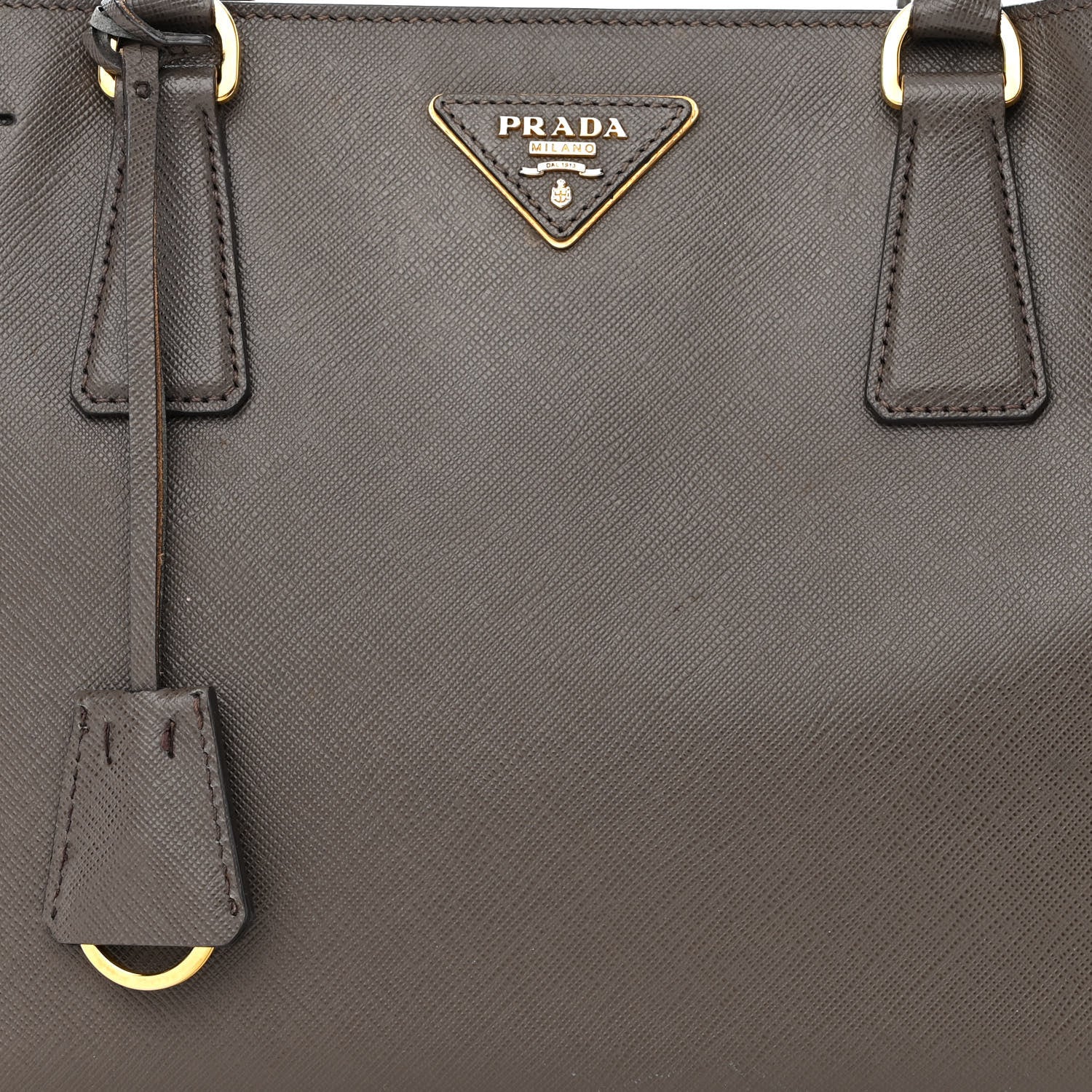 Prada Saffiano Medium Galleria Double Zip Tote Argilla 11 of 23