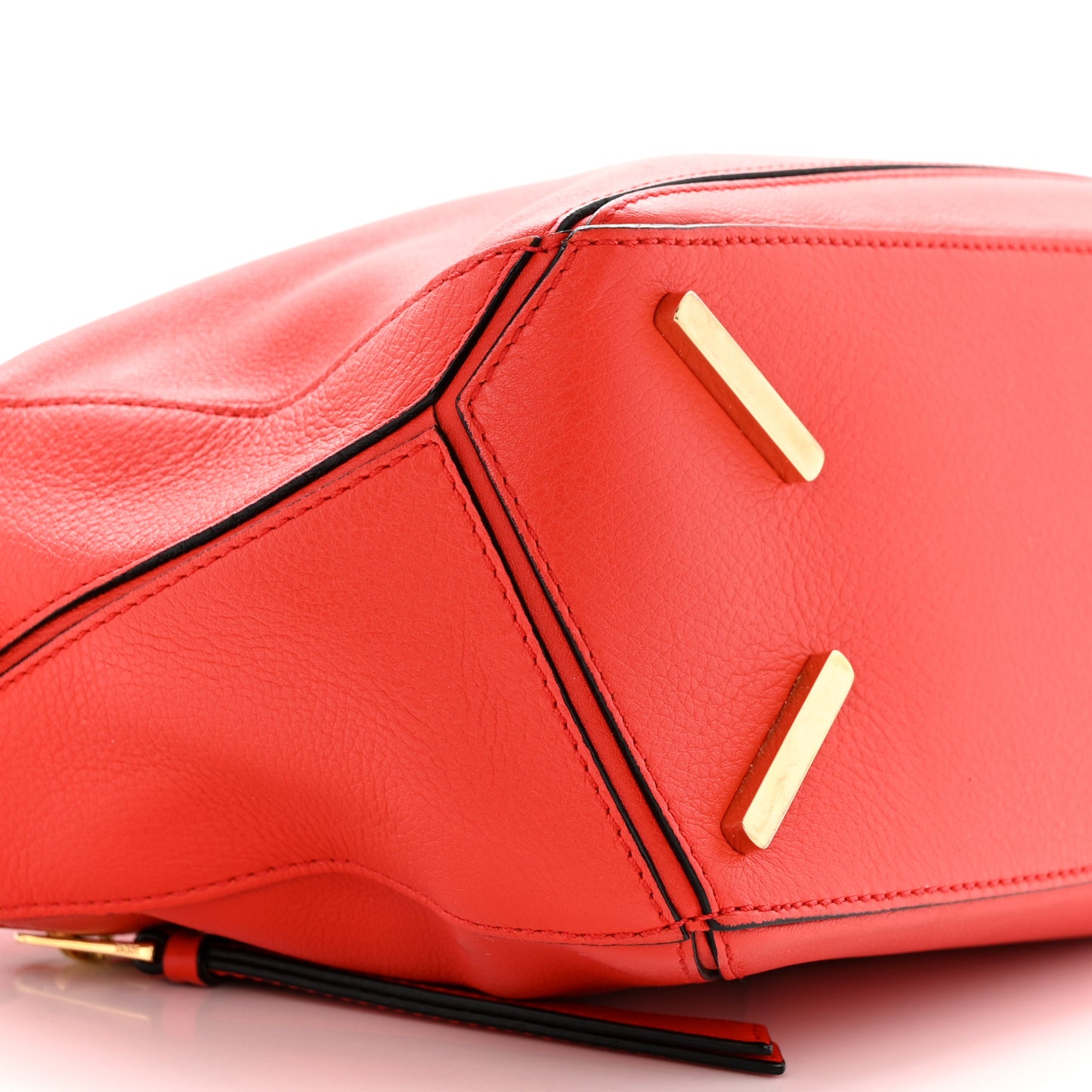 Calfskin Small Puzzle Bag Scarlet