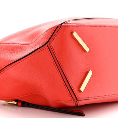 Loewe Calfskin Small Puzzle Bag Scarlet 10 of 12