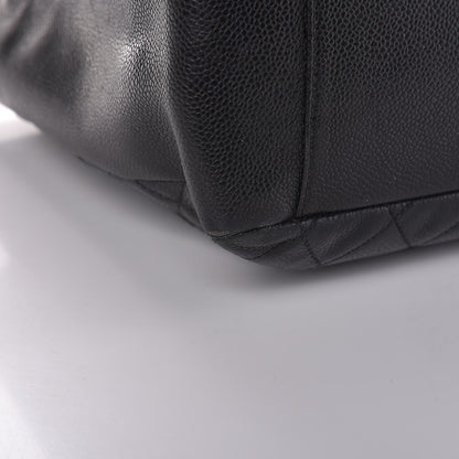 Chanel Caviar Quilted Grand Shopping Tote GST Black 13 of 15