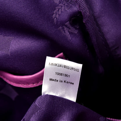 MCM Visetos Medium Sprinkle Stud Stark Backpack Purple 7 of 9