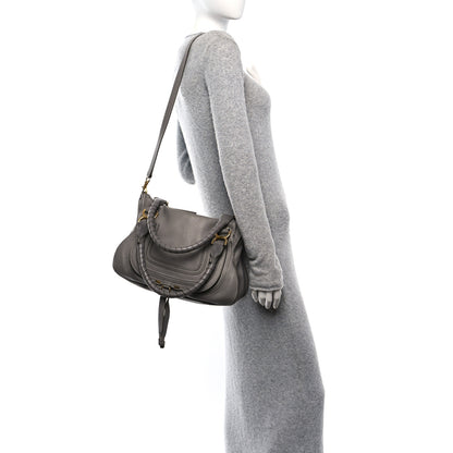 Chloe Calfskin Medium Marcie Satchel Cashmere Grey 2 of 10