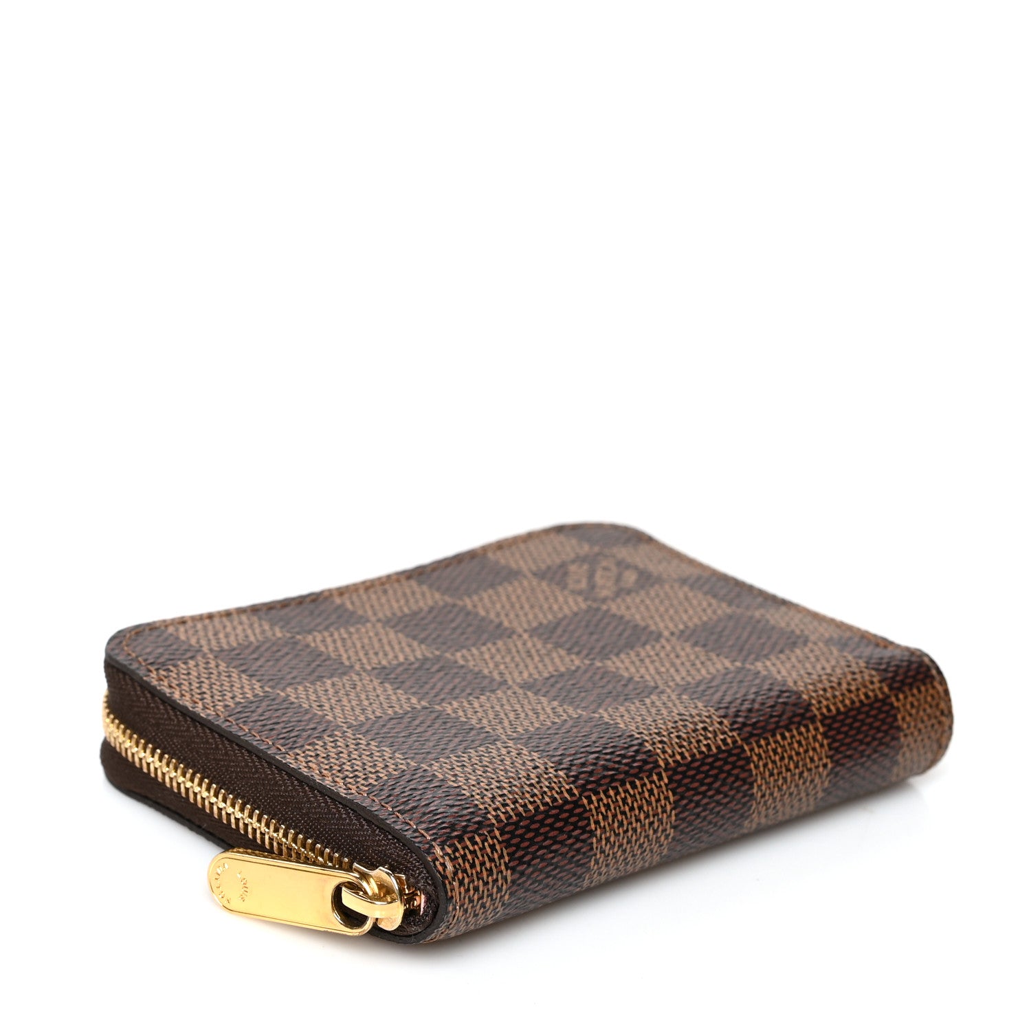 Louis Vuitton Damier Ebene Zippy Coin Purse Rose Ballerine 4 of 7