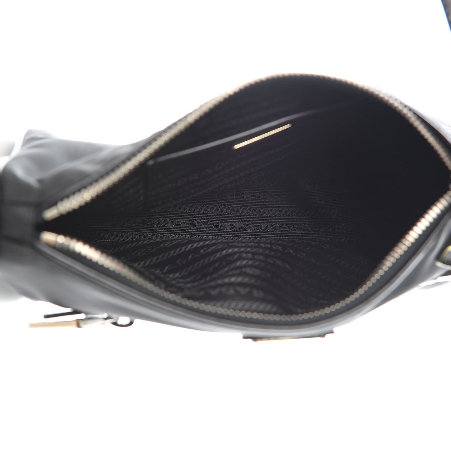 Tessuto Nylon Small Shoulder Bag Black