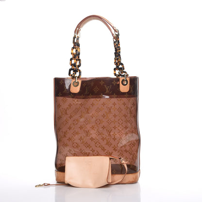 Louis Vuitton Vinyl Cabas Sac Ambre MM 5 of 12