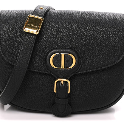 Christian Dior Grained Calfskin Medium Bobby Bag Black 7 of 9