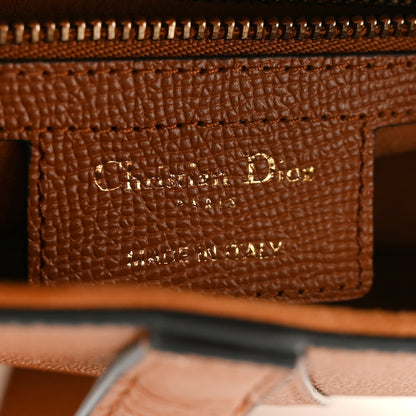 Christian Dior Grained Calfskin Saddle Bag With Strap Camello 6 of 11