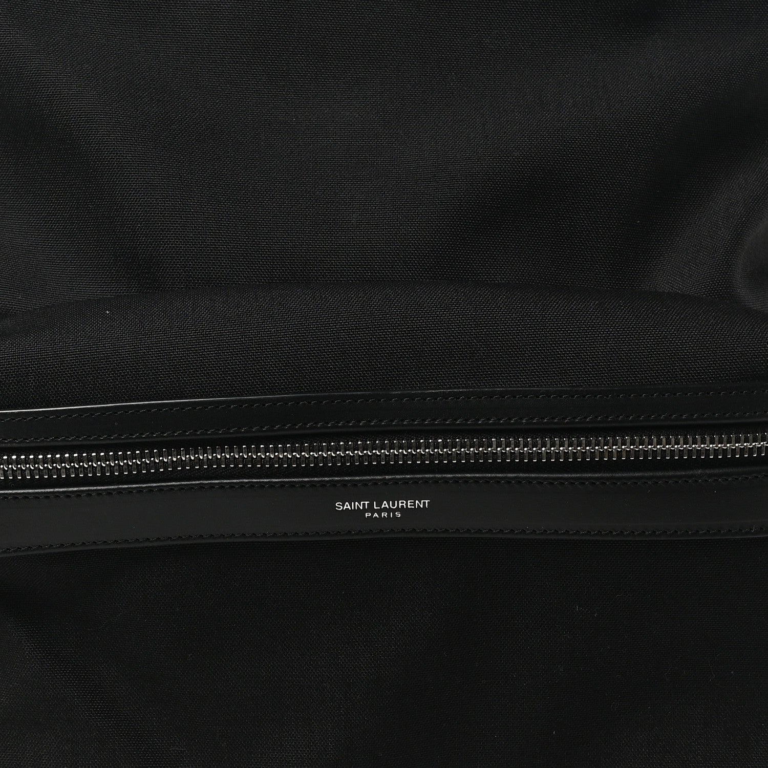 Saint Laurent Canvas City Backpack Black 8 of 10