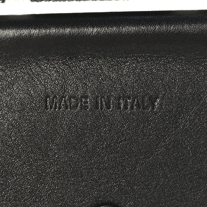 Christian Dior Canvas Embroidered Shoulder Strap Black Ultramatte 4 of 5