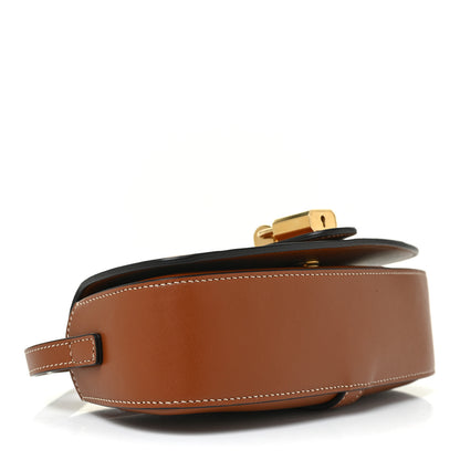 Celine Smooth Calfskin Tabou Clutch On Strap Tan 4 of 9