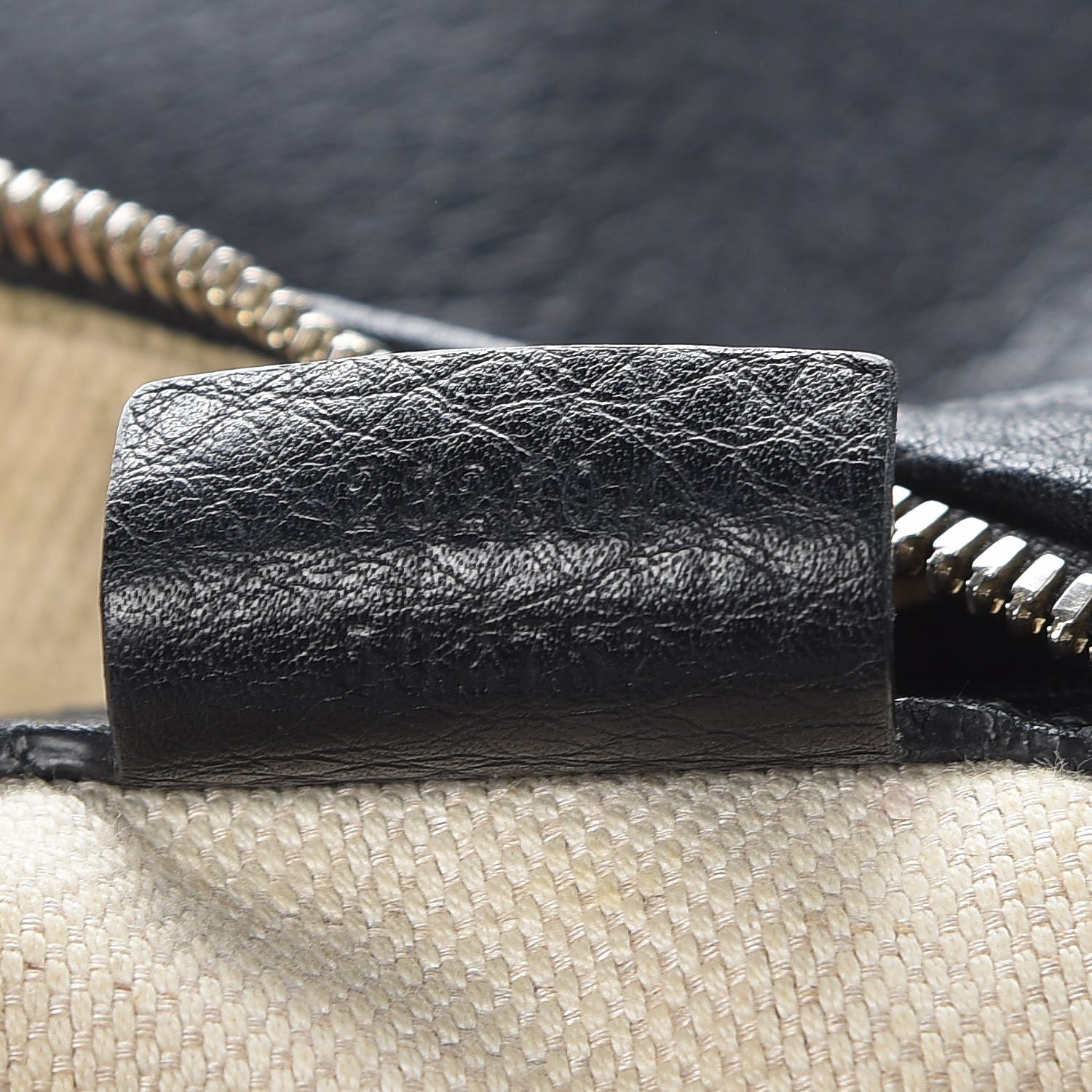 Gucci Pebbled Calfskin Soho Hobo Black 7 of 17