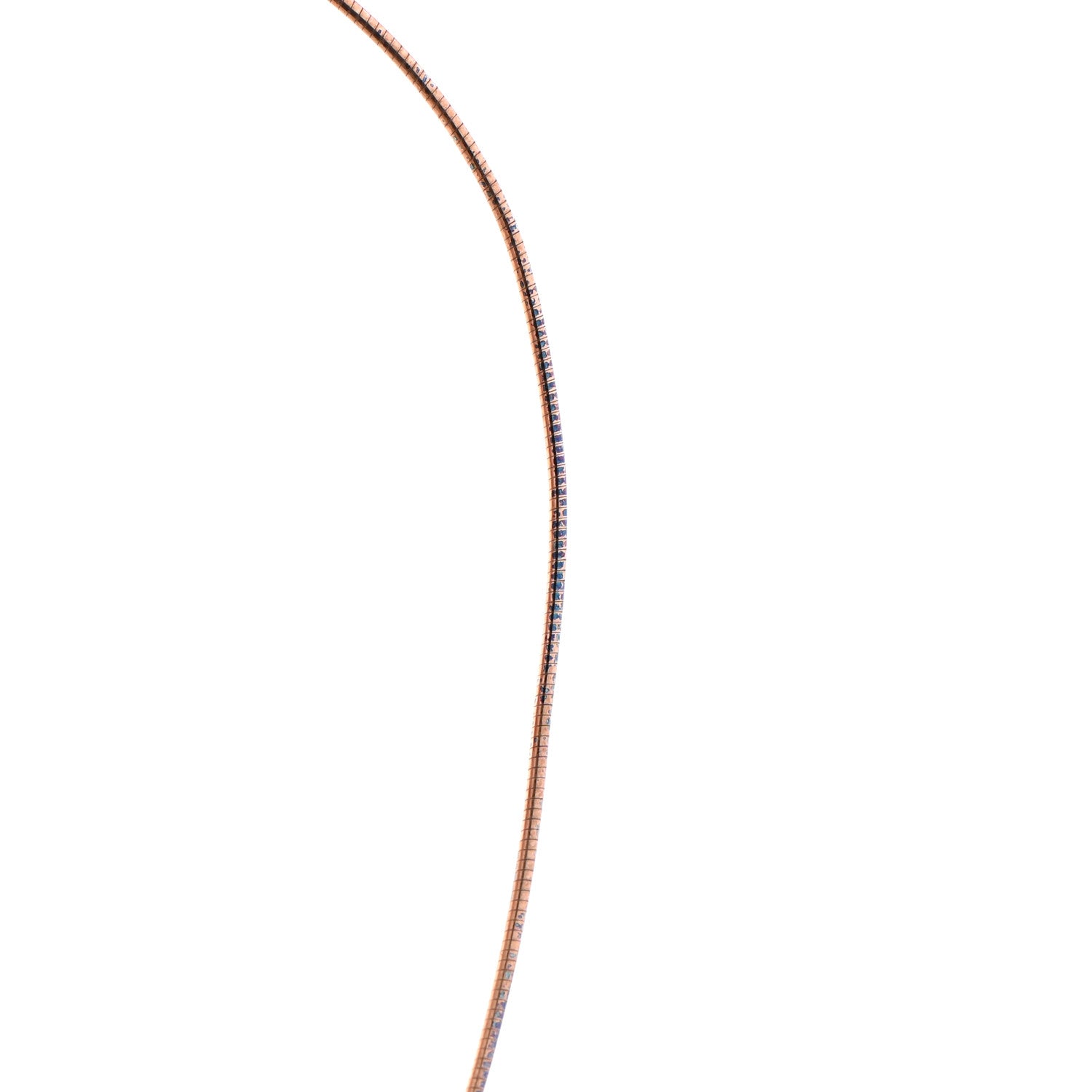 Hermes Lacquered Rose Gold Pop H Pendant Necklace White 7 of 7