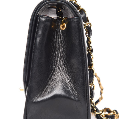 Chanel Lambskin Quilted Small Single Flap Black 15 of 16