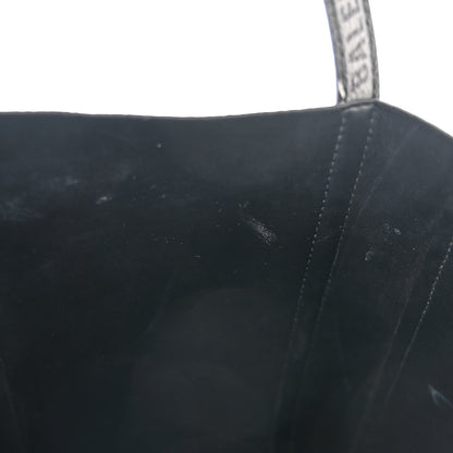Balenciaga Coated Canvas Losange Monogram XXS Tote Black Grey 9 of 9