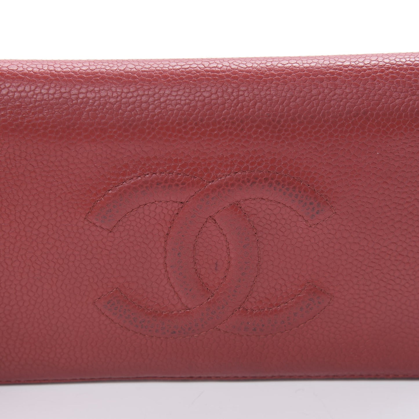 Caviar Timeless CC Yen Wallet Red