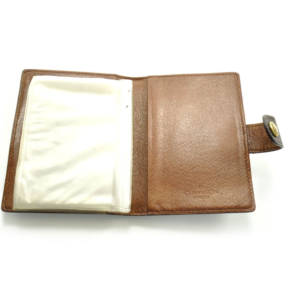 Monogram Credit Card Photo Holder