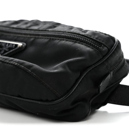 Prada Tessuto Nylon Saffiano Belt Bag Black 10 of 11
