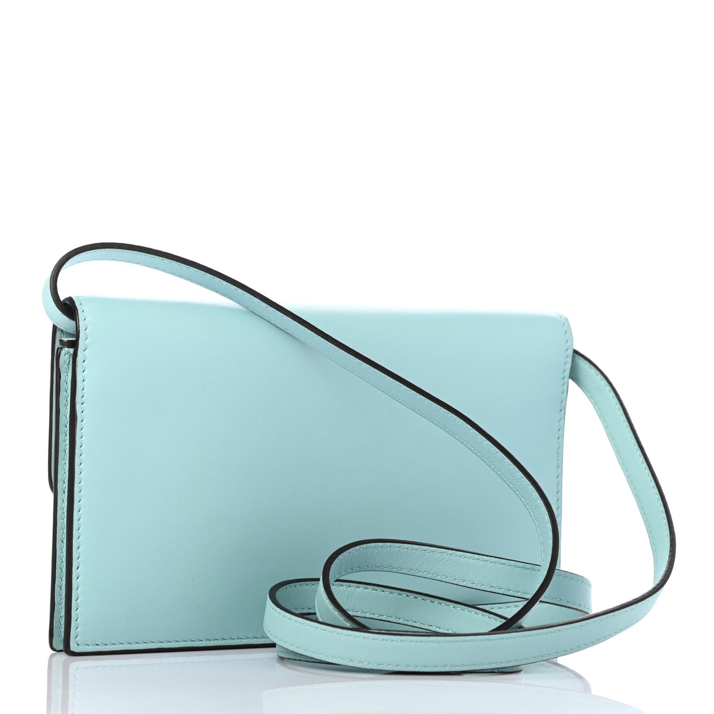 Moon Calfskin Icon Wallet Ocean Wave