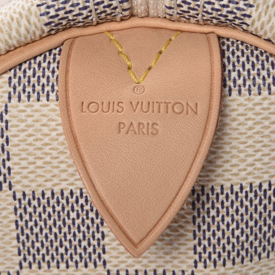 Louis Vuitton Damier Azur Speedy 30 6 of 7