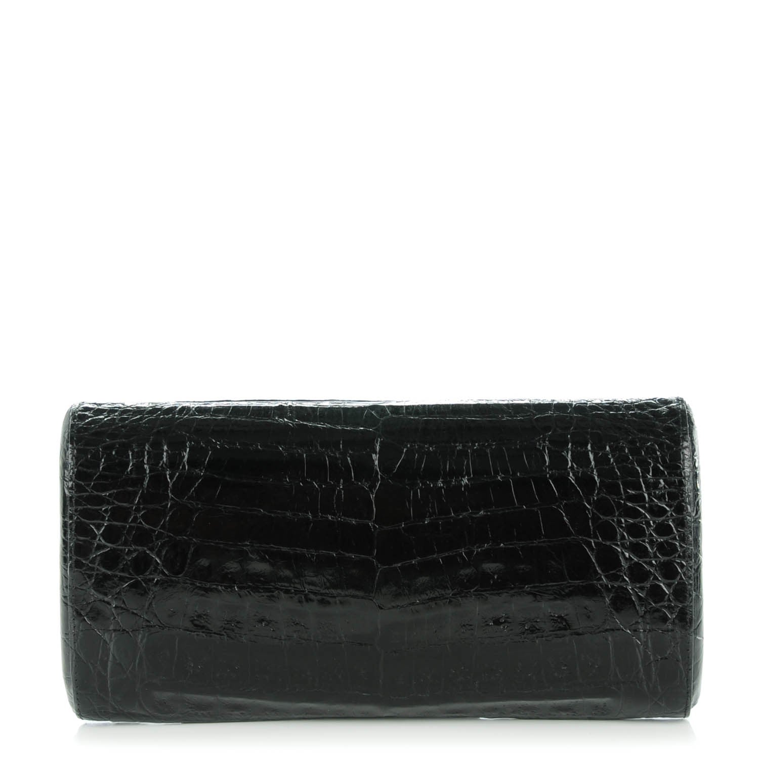 Nancy Gonzalez Crocodile Clutch Black 1 of 7