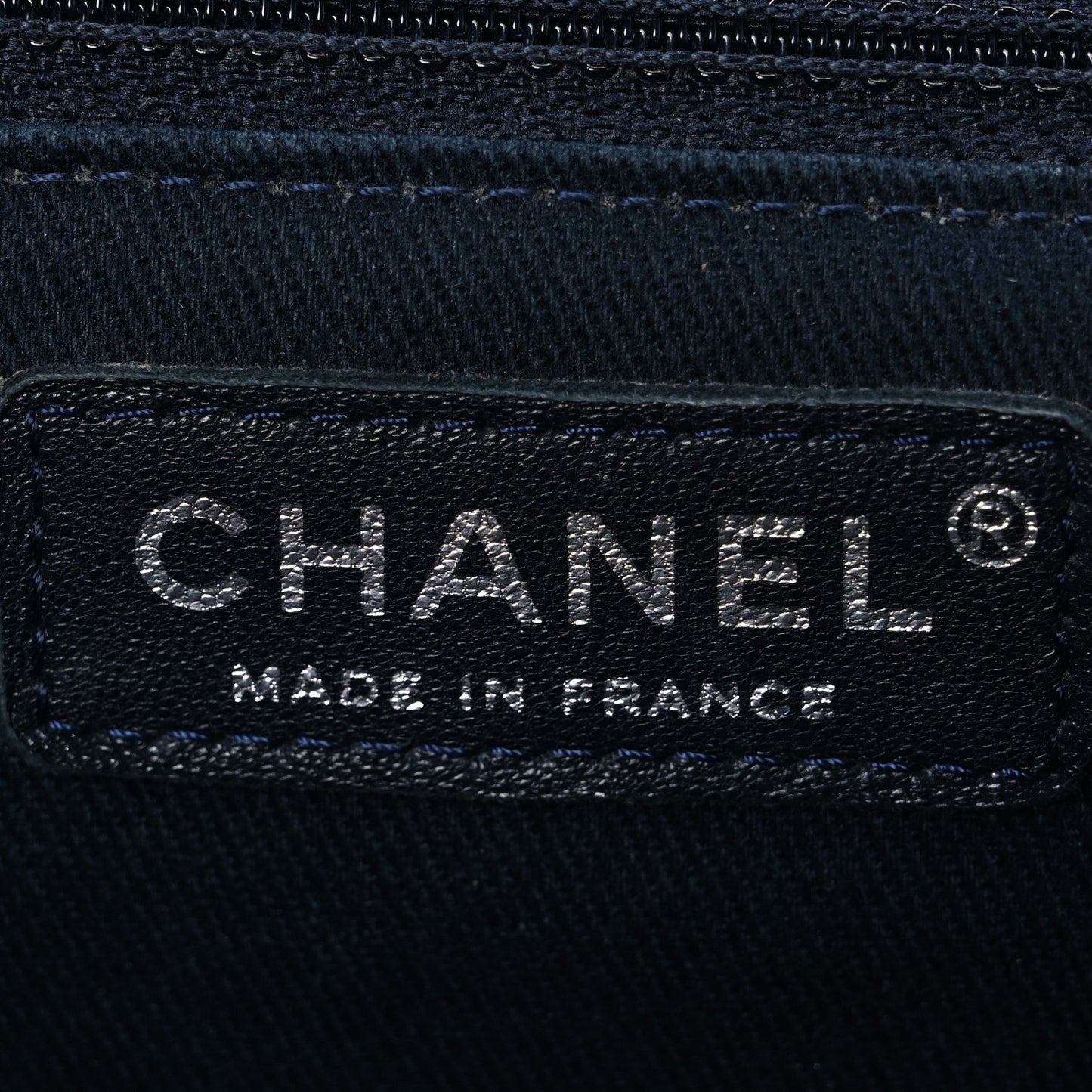Lambskin Quilted Messenger Bag Dark Navy
