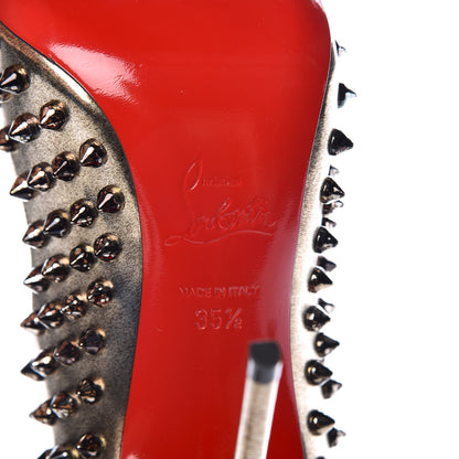 Christian Louboutin Specchio Follies Spikes 100 Pumps 35.5 6 of 7
