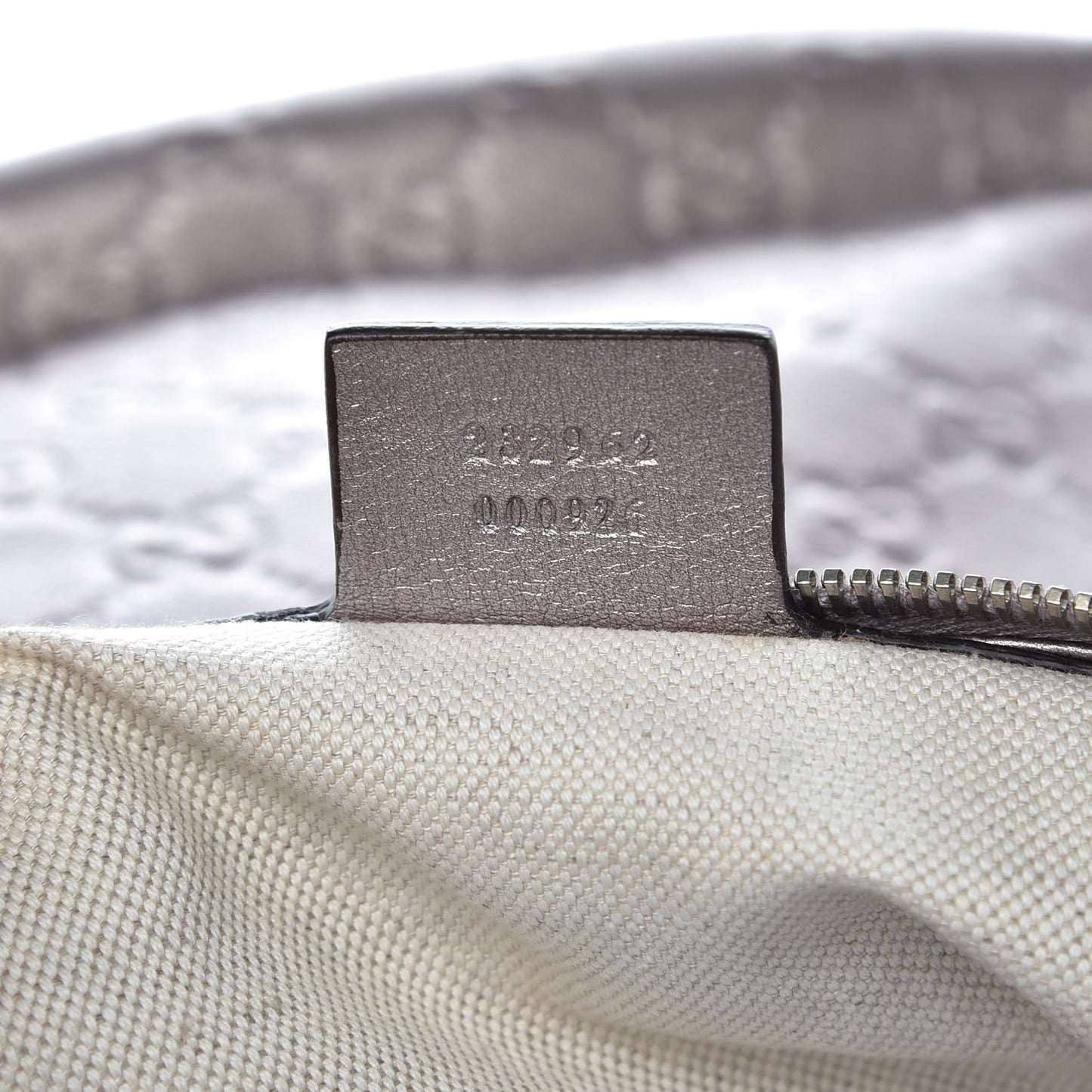 Metallic Guccissima Medium GG Twins Hobo Mauve