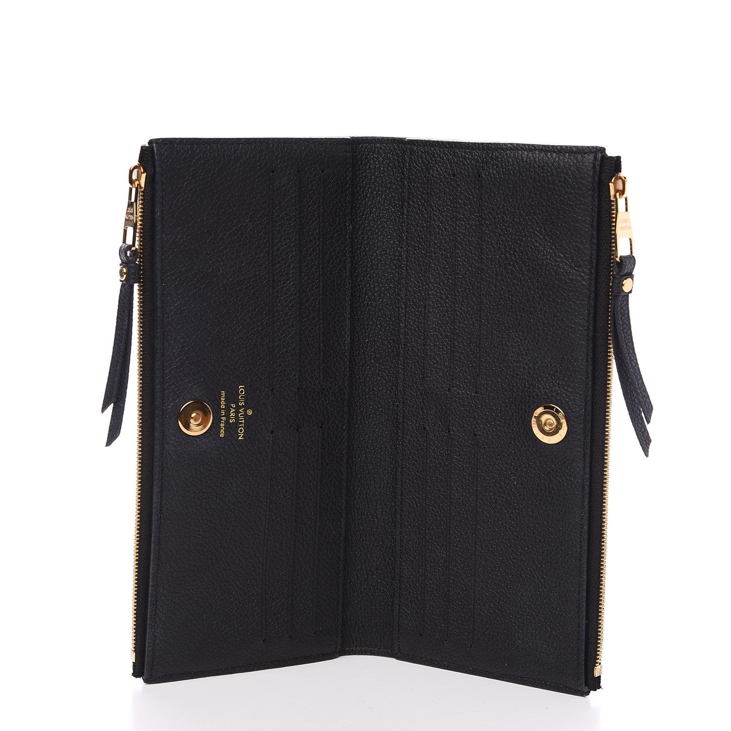 Louis Vuitton Empreinte Adele Wallet Black 4 of 6