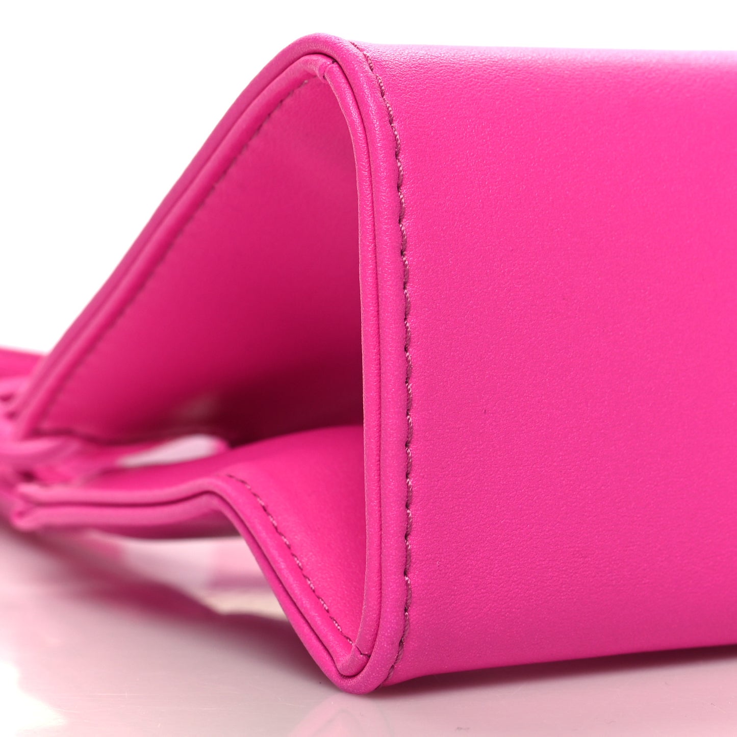 Vegan Leather Small Shopping Bag Azalea
