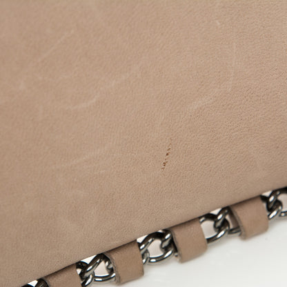 Chanel Lambskin Chain Flap Taupe 8 of 8