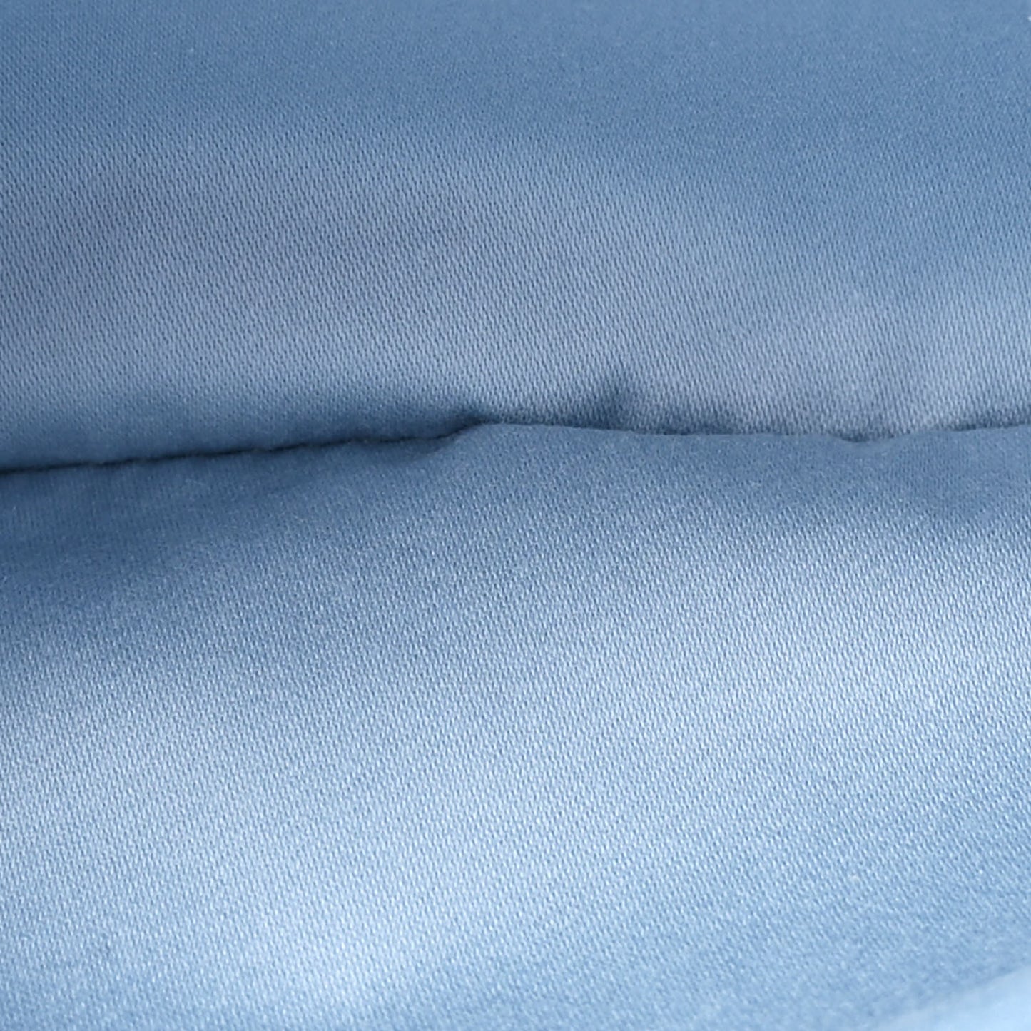 Washed Denim Quilted Medium Chanel 25 Handbag Blue