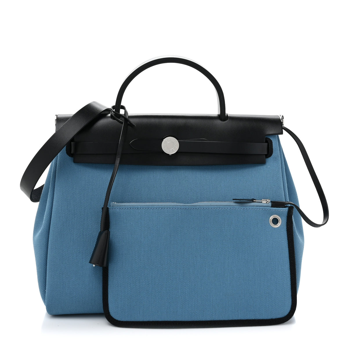 Military Toile Vache Hunter Herbag Zip Retourne 31 PM Bleu Jean Black