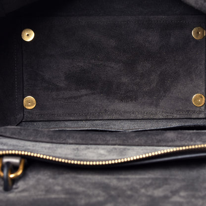 Celine Grained Calfskin Mini Belt Bag Grey 6 of 9