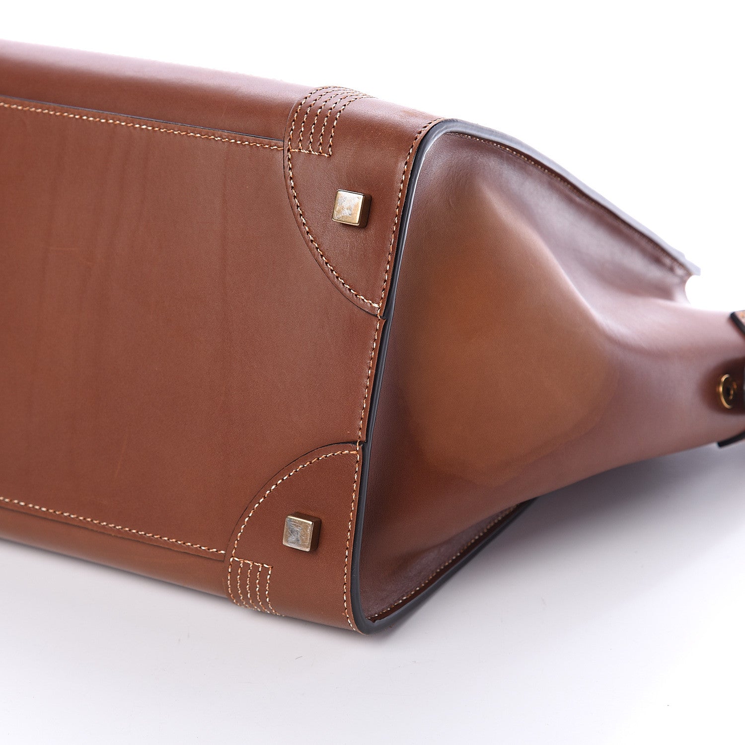 Celine Natural Calfskin Mini Luggage Tan 8 of 9