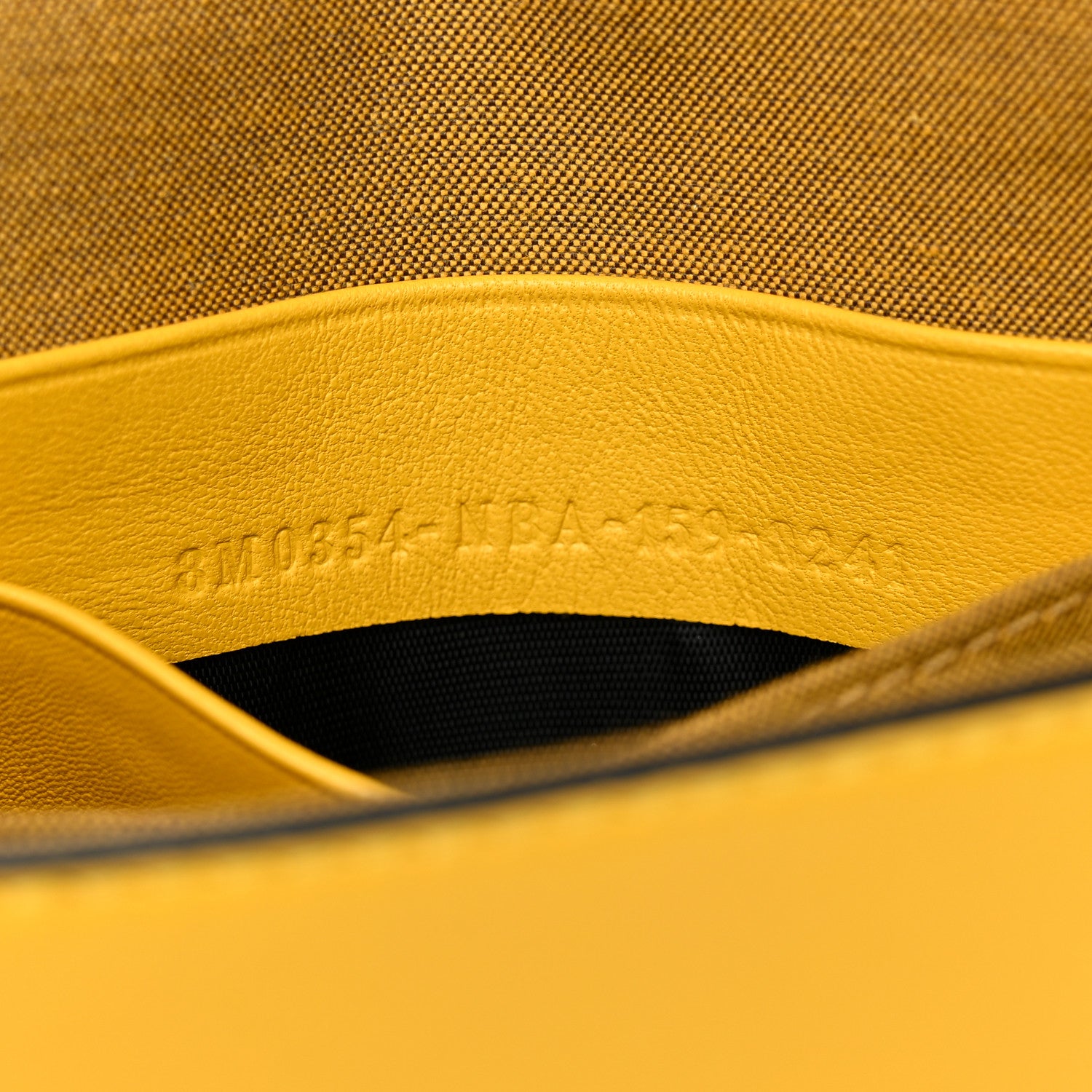 Fendi Nappa Micro Baguette Sunflower 7 of 14