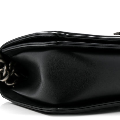 Chanel Lambskin Quilted Medium Boy Flap Black 9 of 13