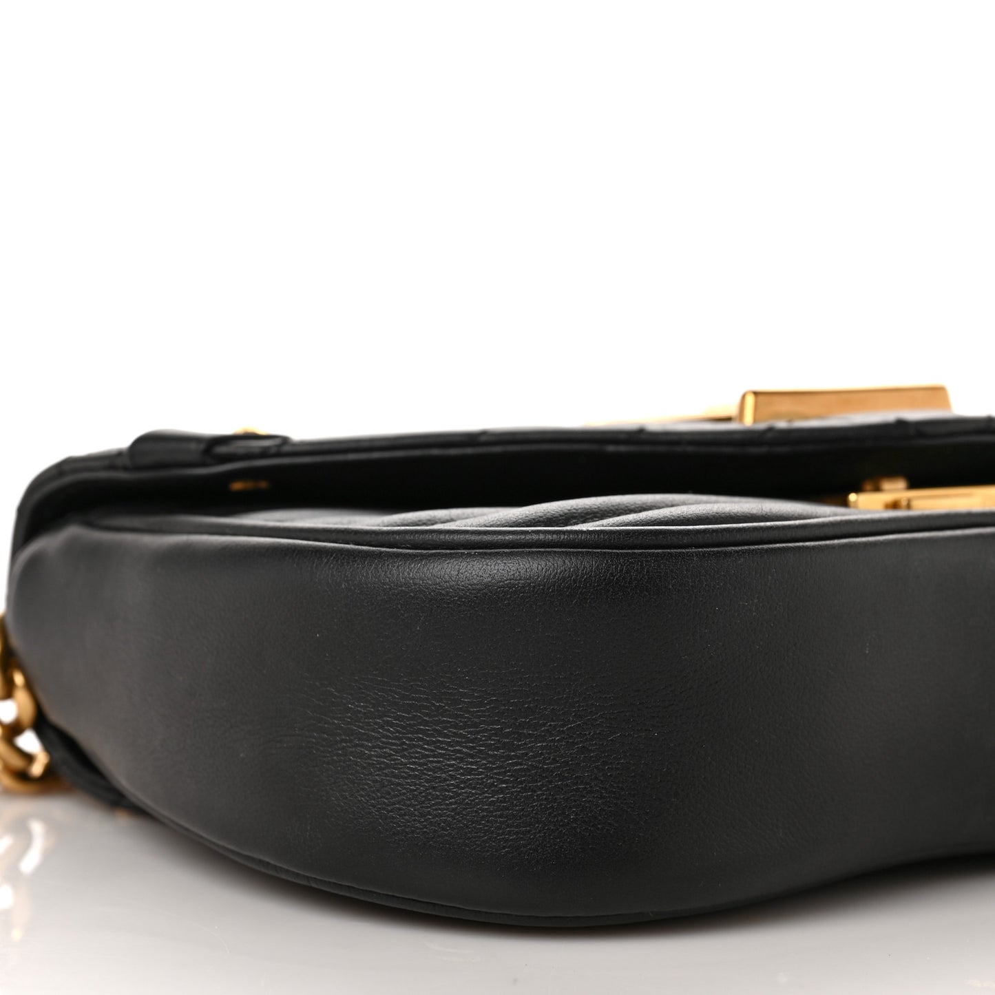 Calfskin New Wave Chain PM Black