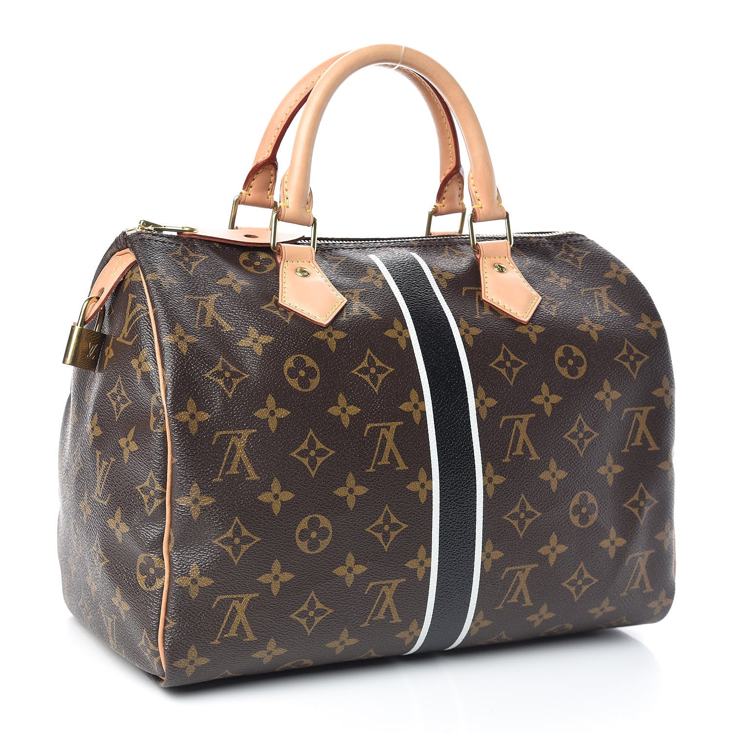 Louis Vuitton Monogram My LV Heritage Speedy 30 Black White 3 of 10