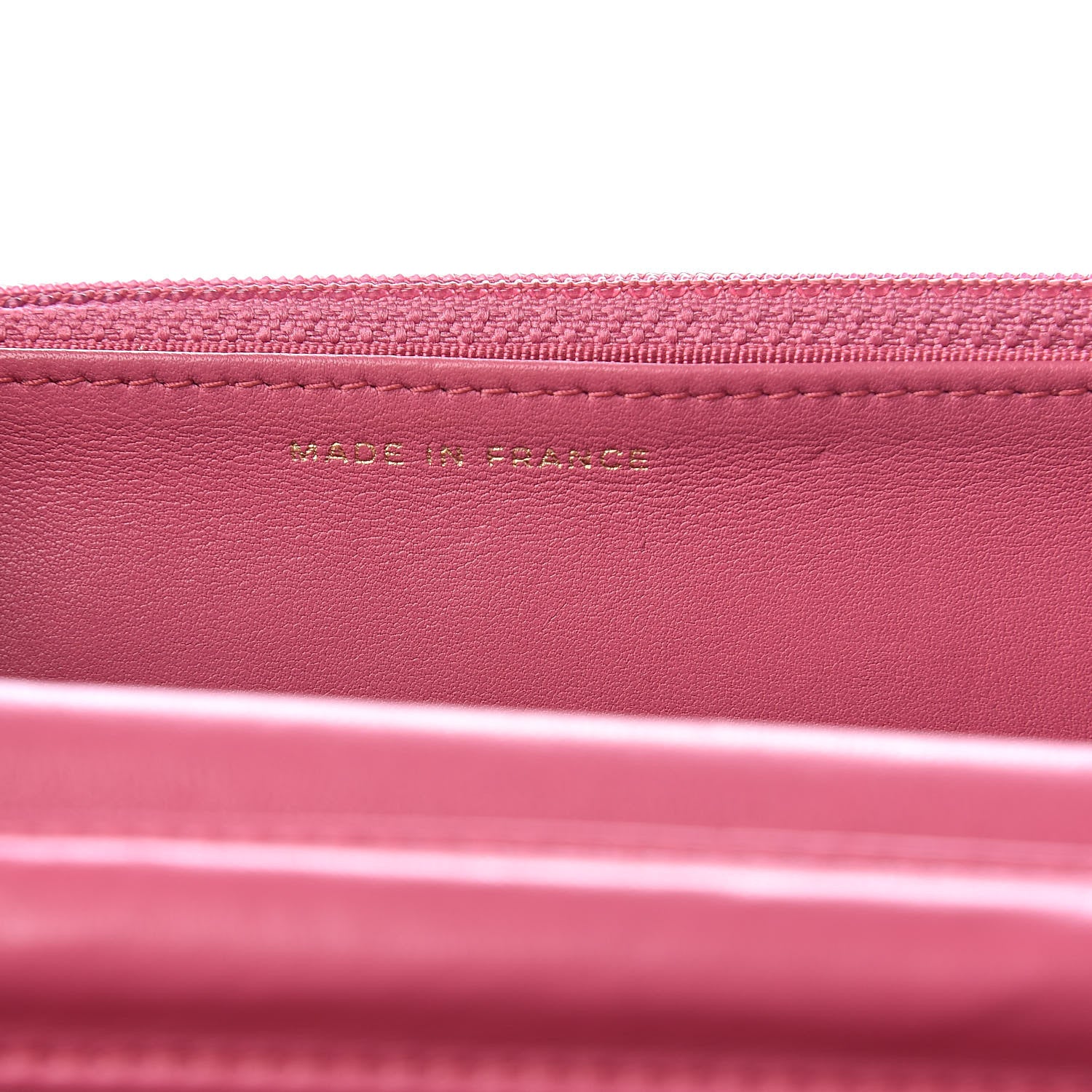 Chanel Lambskin Quilted Wallet On Chain WOC Pink 7 of 12