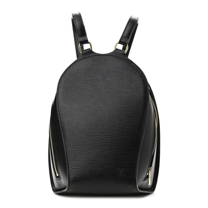 Louis Vuitton Epi Mabillon Backpack Black 1 of 10