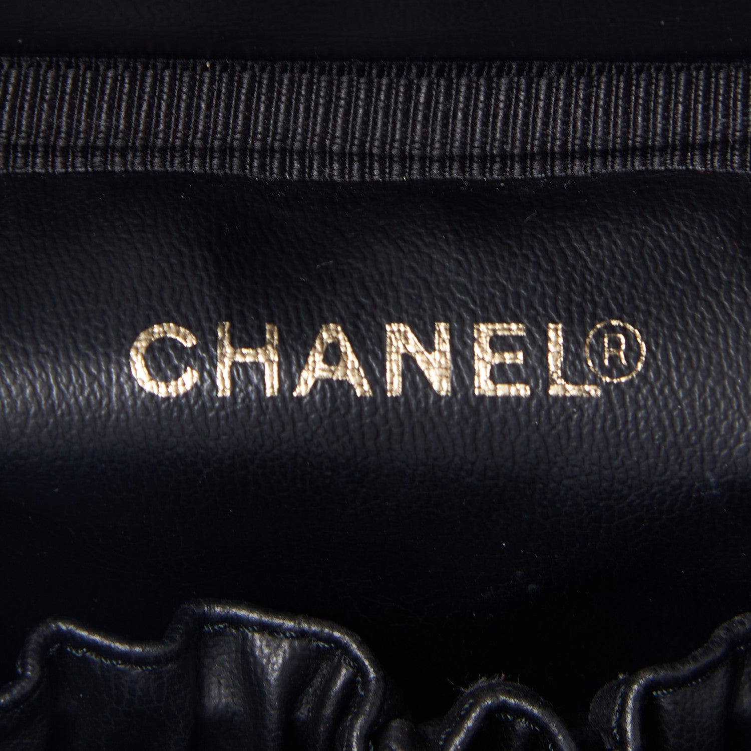 Chanel Caviar Vanity Cosmetic Case Black 7 of 9