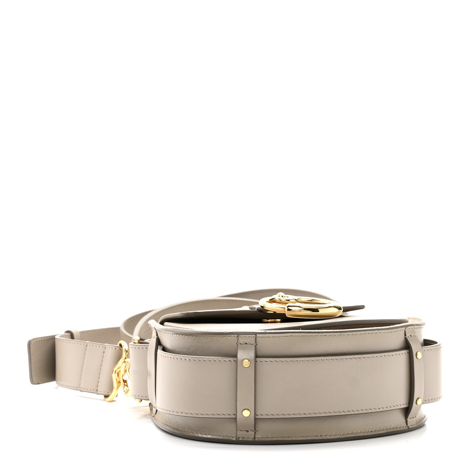 Chloe Calfskin Small Tess Bag Motty Grey 4 of 9