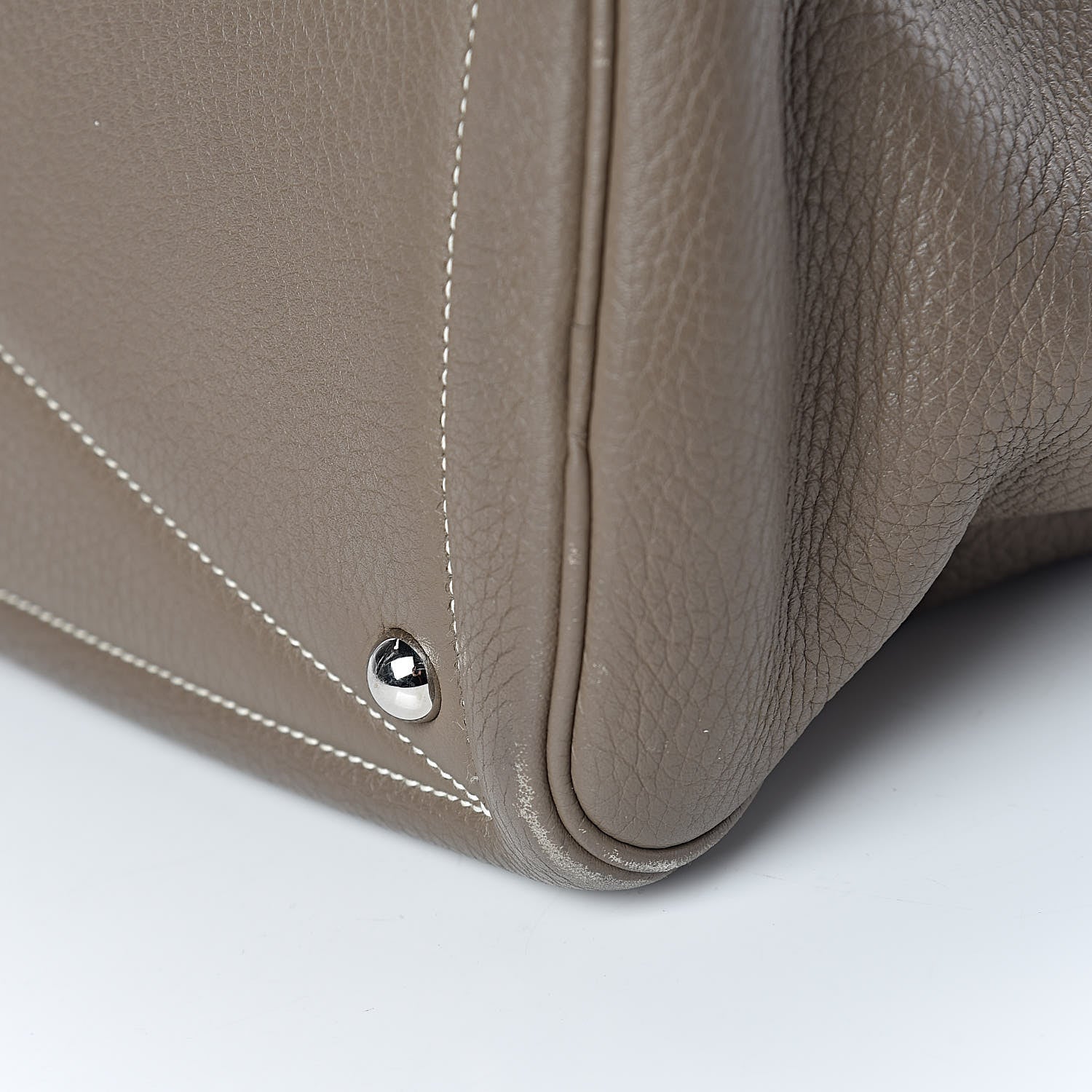 Hermes Taurillon Clemence Victoria II 35 Etoupe 18 of 18