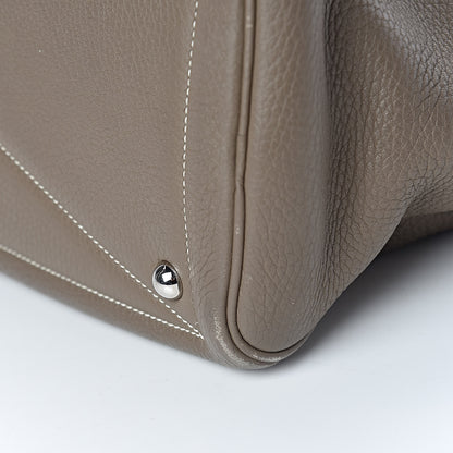 Hermes Taurillon Clemence Victoria II 35 Etoupe 18 of 18