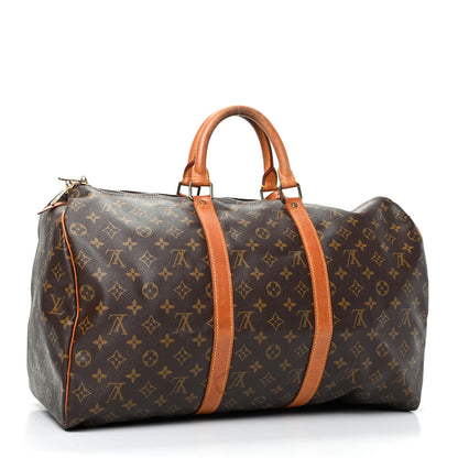 Louis Vuitton Monogram Keepall 50 2 of 9