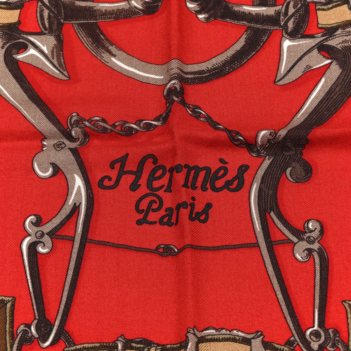 Cashmere Silk L Instruction Du Roy Shawl 140 Rouge Taupe Vermillon