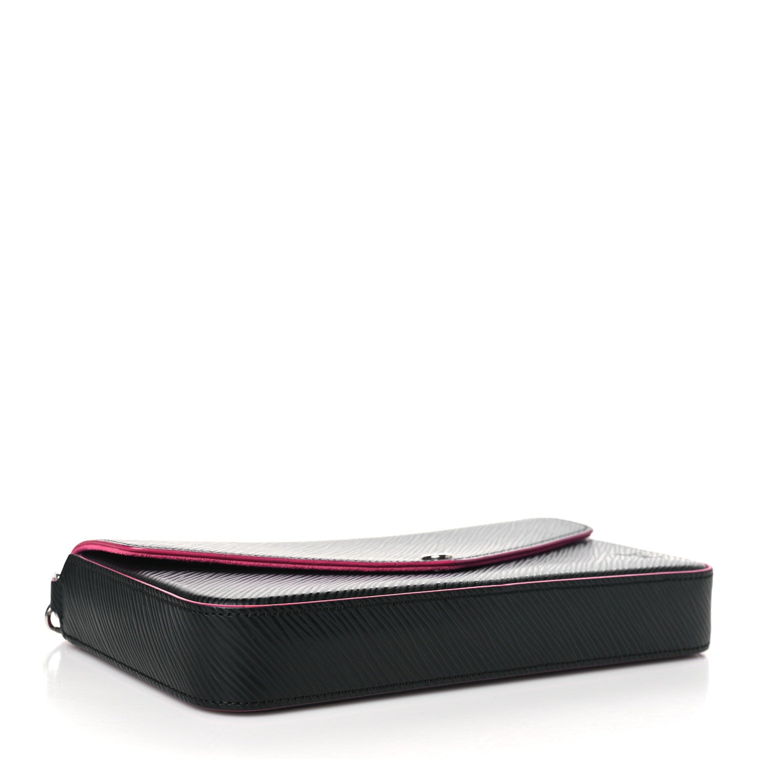 Louis Vuitton Epi Pochette Felicie Black Hot Pink 5 of 10